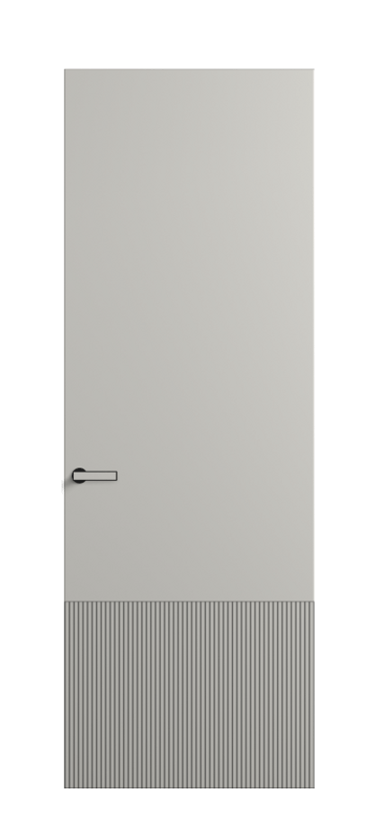 Межкомнатная дверь Вельвет АКП 8202 Матовый серый. Цена 72069  | Volhovec