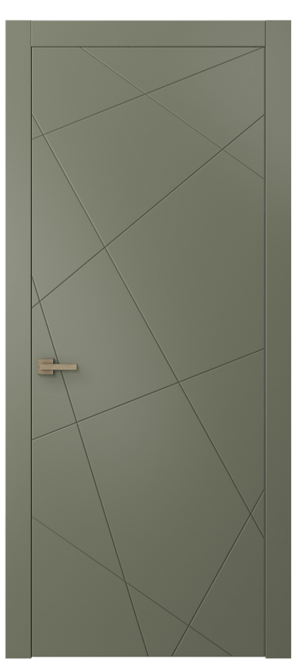 Межкомнатная дверь Линия АКП 8048 Матовый оливковый тёмный  Цена 65699 ₽ | Volhovec