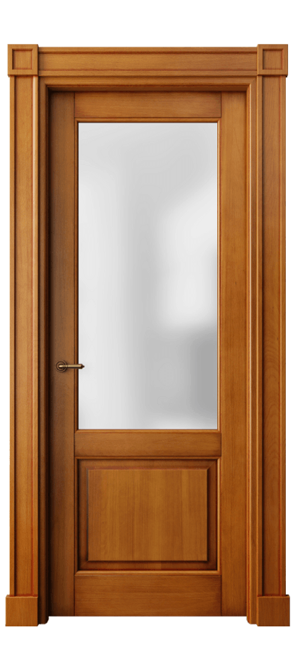 Межкомнатная дверь Тоскана Плано 6302 Бук светлый с патиной Сатинированное стекло Цена 148959 ₽ | Volhovec