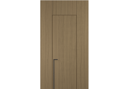 Панели для отделки стен Панель Радиальный шпон с эффектом NaturWood. Цвет Дуб сепия матовый. Материал Радиальный шпон Naturwood. Коллекция Радиальный шпон с эффектом NaturWood. Картинка.