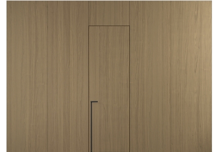 Панели для отделки стен Панель Радиальный шпон с эффектом NaturWood. Цвет Дуб сепия матовый. Материал Радиальный шпон Naturwood. Коллекция Радиальный шпон с эффектом NaturWood. Картинка.