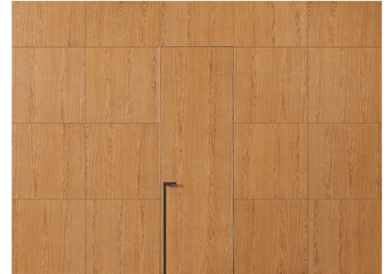 Панели для отделки стен Панель Шпон с эффектом NaturWood. Цвет Дуб миндальный матовый. Материал Шпон Naturwood. Коллекция Шпон с эффектом NaturWood. Картинка.