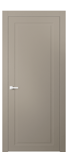 Дверь межкомнатная 8001 МБСК. Цвет Матовый бисквитный. Материал Гладкая эмаль. Коллекция Нео Классик. Картинка.
