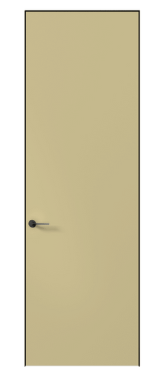 Дверь межкомнатная 0010 АКП Слоновая кость RAL 1014. Цвет RAL Слоновая кость RAL 1014. Материал Гладкая эмаль. Коллекция Планум Про. Картинка.