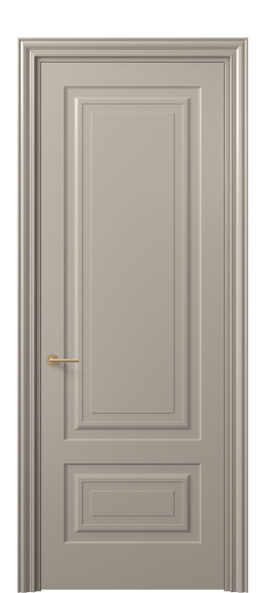 Дверь межкомнатная 8441 МБСК. Цвет Матовый бисквитный. Материал Гладкая эмаль. Коллекция Маскот. Картинка.