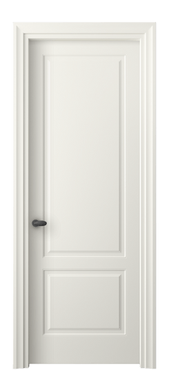 Дверь межкомнатная 8551 МЖМ. Цвет Матовый жемчужный. Материал Гладкая эмаль. Коллекция Эссе. Картинка.