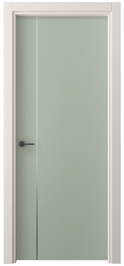 Дверь межкомнатная 4201 ПЭСО. Цвет ПЭТ светло-оливковый. Материал ПЭТ. Коллекция Фридом. Картинка.