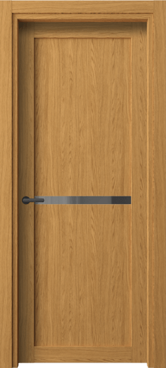 Дверь межкомнатная 2112 ВНД ЗЕР СЕР. Цвет Ванильный дуб. Материал Ламинатин. Коллекция Нео. Картинка.