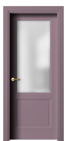 Дверь межкомнатная 1422 Пастельно-фиолетовый RAL 4009. Цвет RAL Пастельно-фиолетовый RAL 4009. Материал Гладкая эмаль. Коллекция Галант. Картинка.