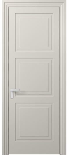 Дверь межкомнатная АКП 8331 МОС Матовый облачно-серый. Цвет Матовый облачно-серый. Материал Гладкая эмаль. Коллекция Рокка. Картинка.