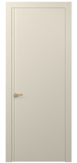 Дверь межкомнатная 8644 МБСР. Цвет Матовый бежево-серый. Материал Гладкая эмаль. Коллекция Альба. Картинка.